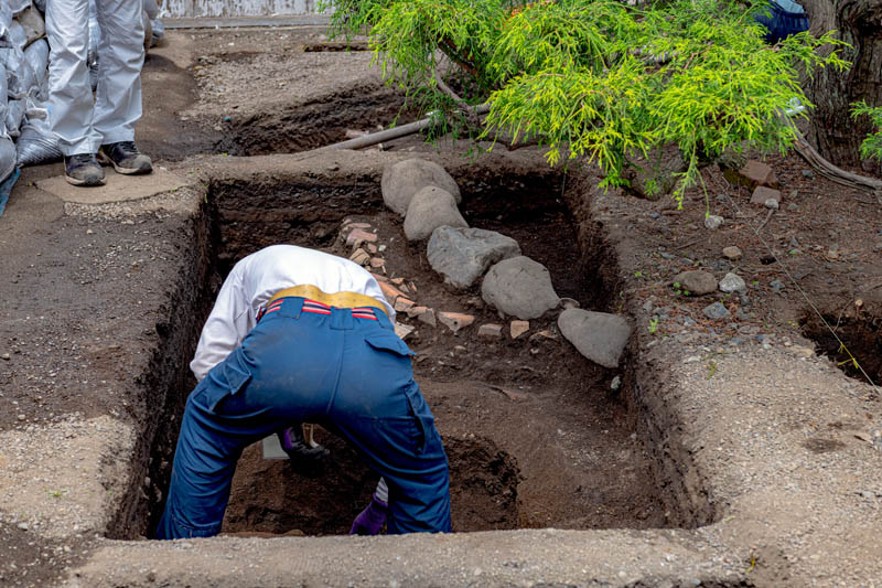Exhumation Martinique